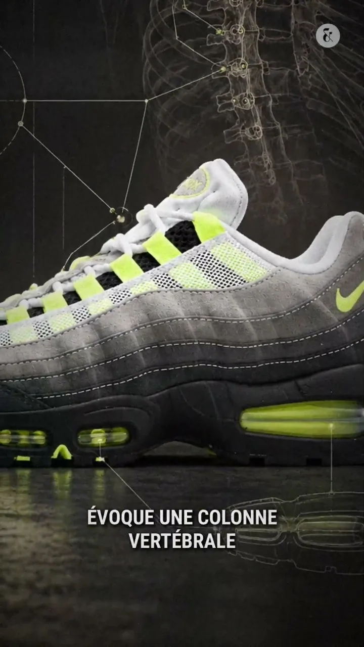 L&rsquo;Air Max 95, la sneaker inspirée du corps humain
