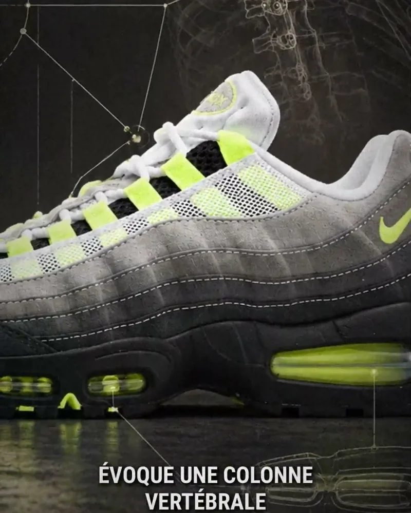 L'Air Max 95, la sneaker inspirée du corps humain