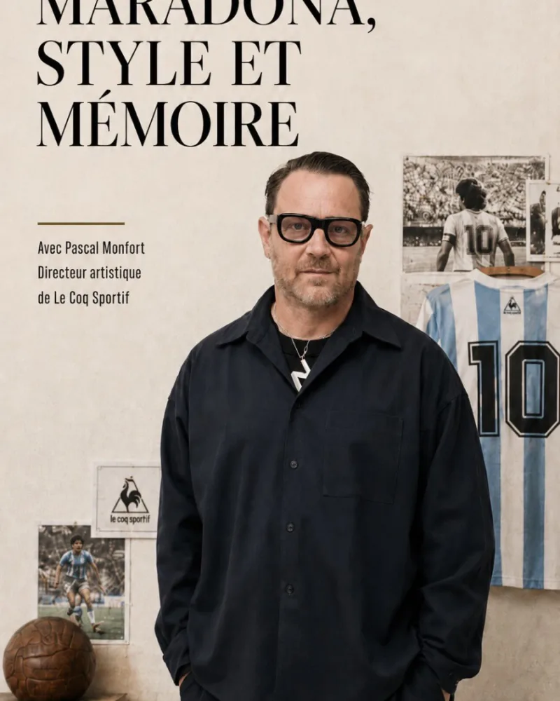 Pascal Monfort, Maradona et le maillot de 1986