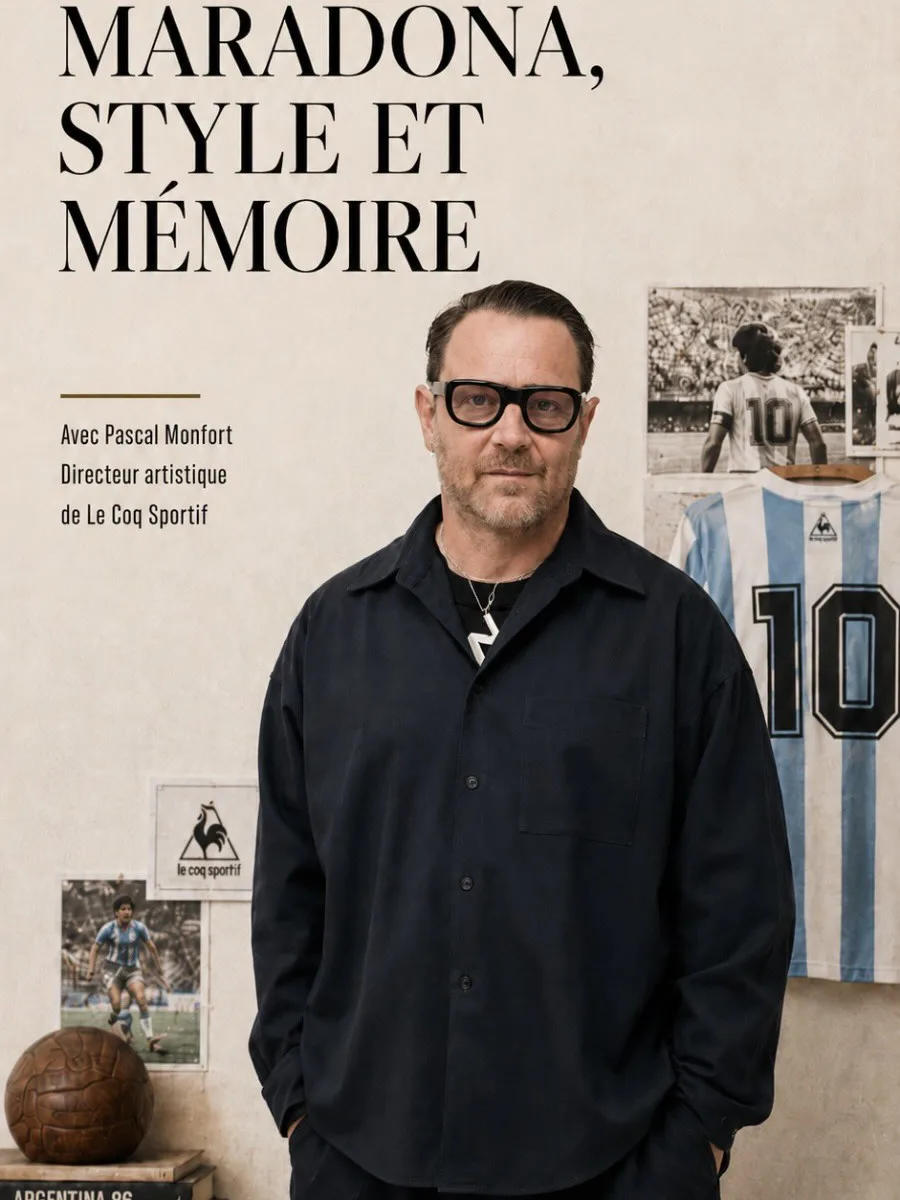 Pascal Monfort, Maradona et le maillot de 1986