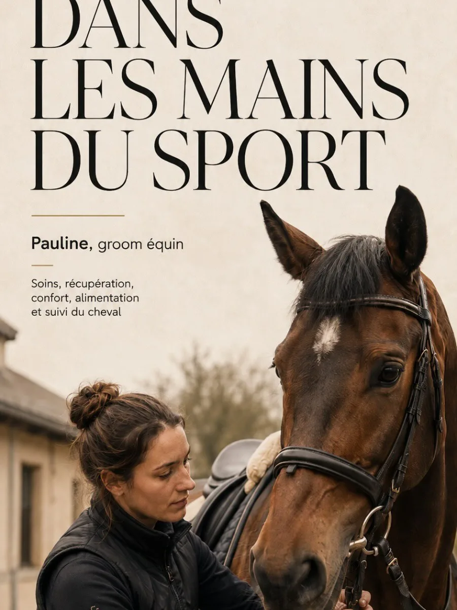 Pauline, groom : dans les coulisses de l&rsquo;équitation