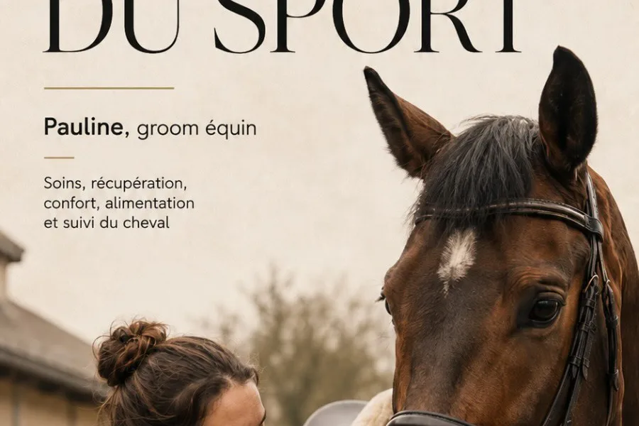 Pauline, groom : dans les coulisses de l&rsquo;équitation