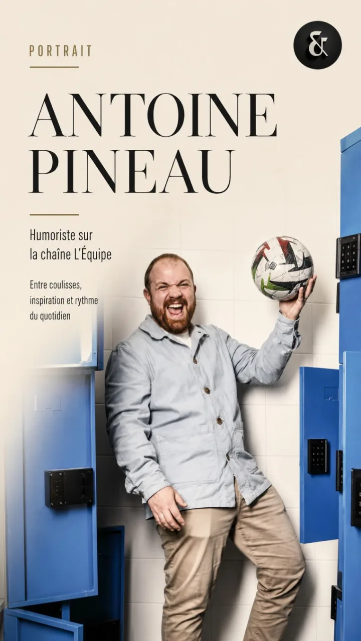 Pino, l’humour dans les couloirs de la chaîne L’Équipe