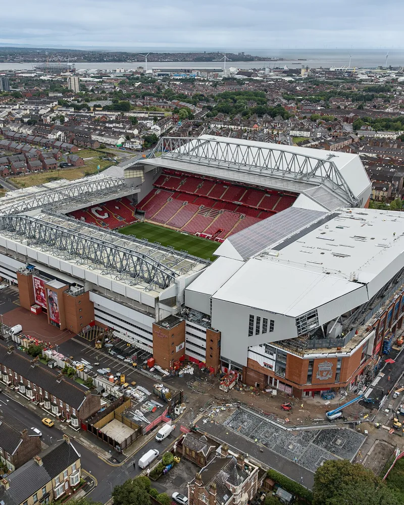 Liverpool anfield road stadium