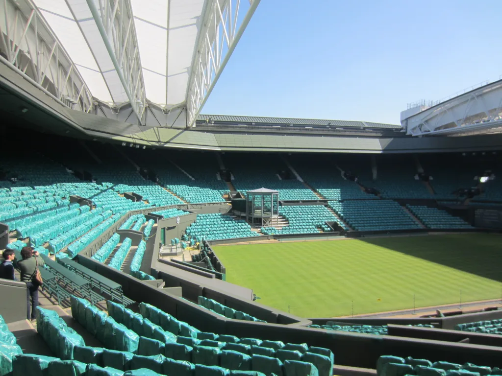 Le Centre Court hors période de tournoi