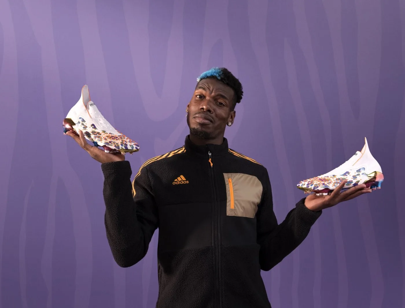 Paul Pogba et sa nouvelle paire de crampons