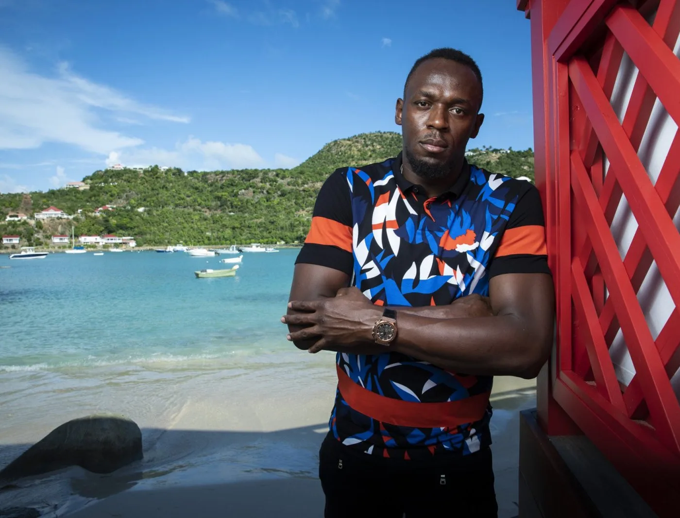 Usain Bolt, spinteur, homme d'affaires et passionné de mode.