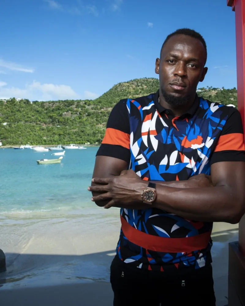 Usain Bolt, spinteur, homme d'affaires et passionné de mode.