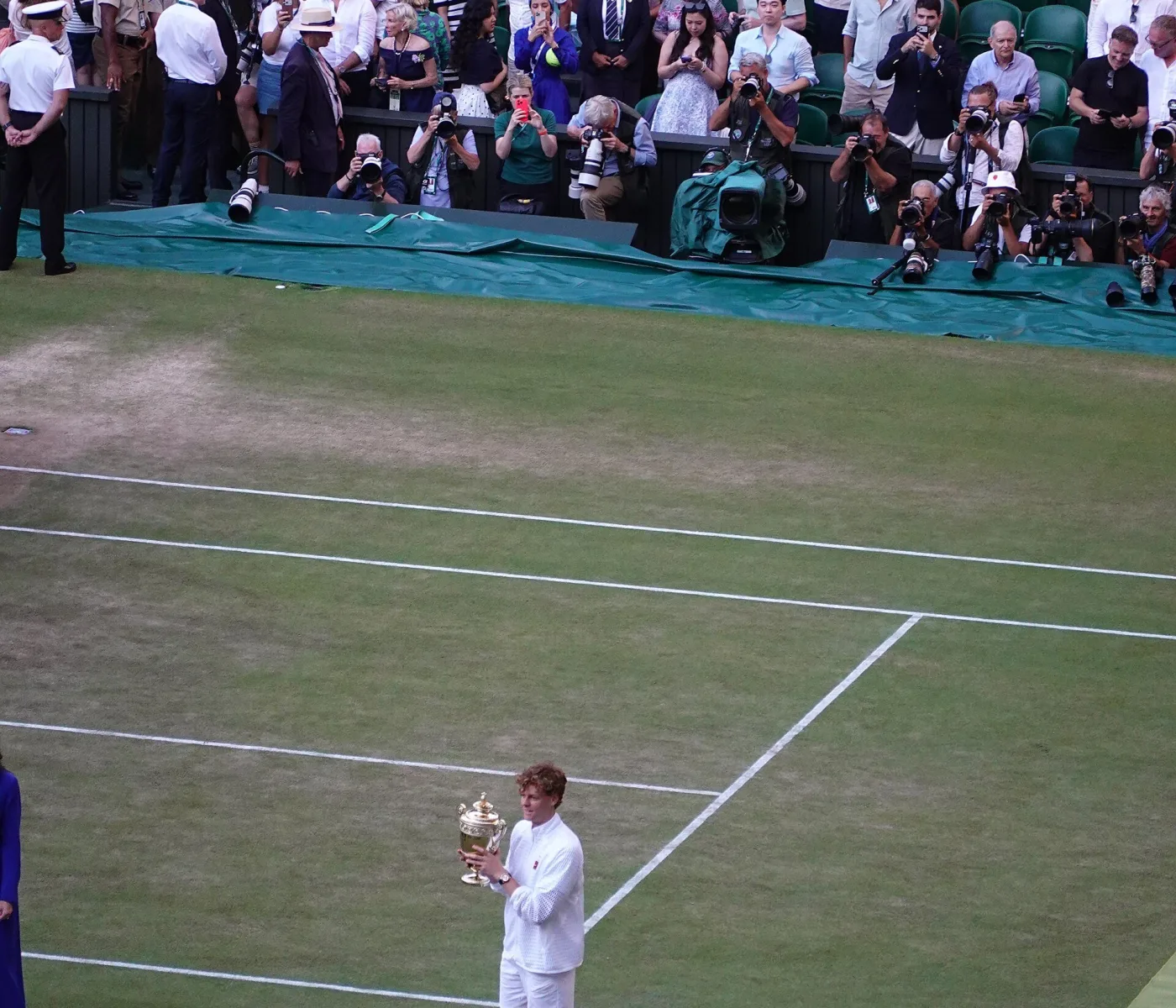 Wimbledon : Sinner et Nosková, sacrés en blanc